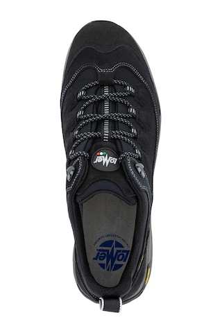 Lomer Italy Sella Iı Mtx Waterproof Vibram Süet Deri Erkek Ayakkabı Offblack Siyah Siyah