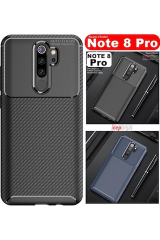 Xiaomi Redmi Note 8 Pro Elde Kaymayan Kamera Korumali Kilif 395556660