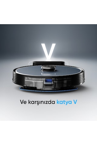 Şımart Katya V 15000pa 6400 MAH Yüksek Batarya Akıllı Robot Süpürge