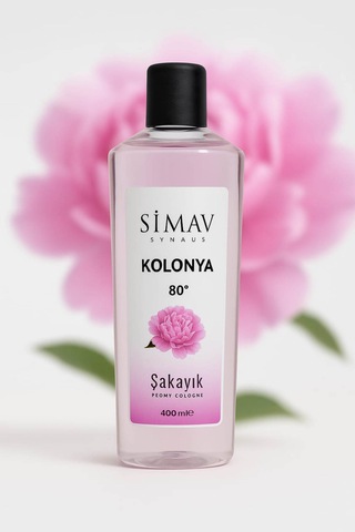 Termal Su'lu Şakayık Dökme Kolonya- 400 Ml