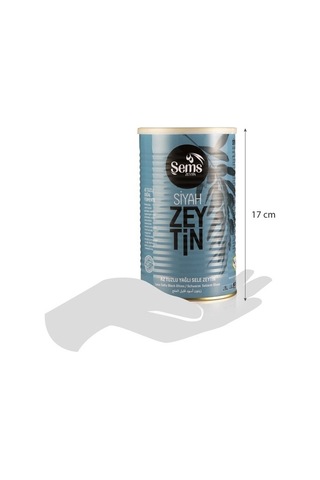 Şems 261 - 290 Kalibre Ekonomik Paket Siyah Sele Zeytin 2 x 900 G