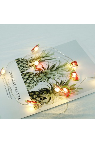 Vkemall Çocuk Odası Dekorasyonu İçin 20 Led Muz Tipi Sadık Isı Beyazı Bakır Tel Işık Zinciri Pil Dahil Değil Diğer