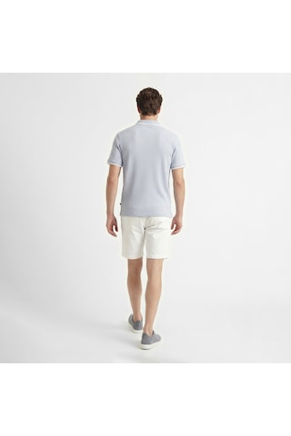 Nautica Erkek Mavi Regular Fit Polo Yaka T-shirt Düz K65345t Mavi
