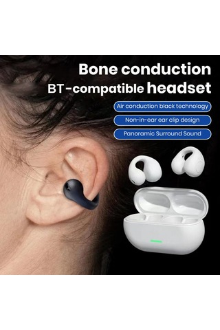 Singree Tw01 Kemik İletimli Bluetooth Kulaklık - Spor, Müzik Ve Oyun İçin Uyumlu İos/android 112 Karakter