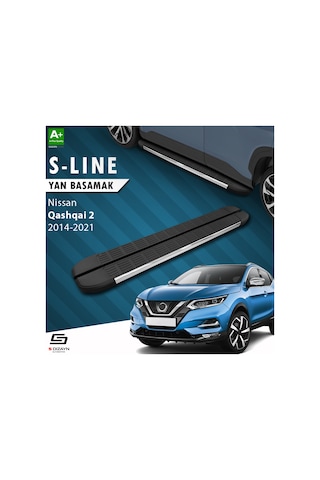 S-dizayn Nissan Qashqai 2 S-line Krom Yan Basamak 173 Cm 2014-202