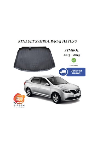 Renault Symbol Bagaj Havuzu 2013 2019 Tam Uyumlu Kokusuz Sembol