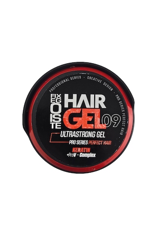 Fix Egoiste Hair Gel 09 Ultrastrong Saç Jölesi 500 Ml - Keratin & Prov Complex Ekstra Güçlü Tutuş