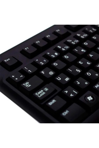 K120 F Usb Kablolu Klavye Siyah 920-004163