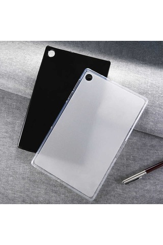 Lenovo M10 Plus Tb-x606f Kılıf Uyumlu Zore Tablet Süper Silikon Kapak-renksiz Tablet Kılıfı