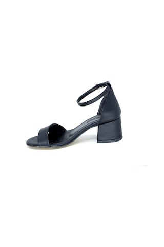 Punto 525281 Kalın Topuk 4 Cm Rahat Bantlı Ayakkabı