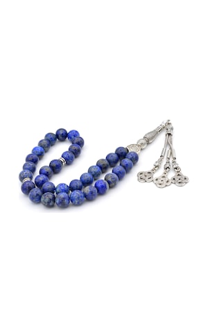 Hakiki Doğal Lapis Lazuli Taşı Tesbih İri Boy