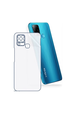 Schitec Infinix Hot 10t Uyumlu Arka Yüzey Hidrojel Koruyucu Film