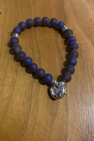 Çin Takvimi Burçları Çharm Titanyum Doğal Taş Bileklik Hand Made El İşi Feng Shui Ejderha Yılı Koruyucu Hayvan Horoz Rooster Objeli Çok Renkli