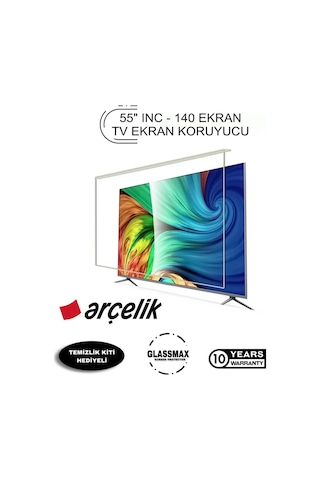 Arçelik 55l5500 Uyumlu 55" Inç 140 Ekran Tv Ekran Koruyucu