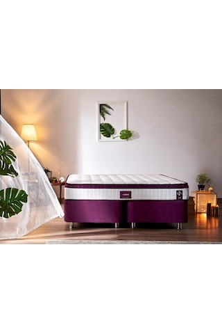 Nironyatak Niron Violet 90X190 Tek Kişilik Gizli Pedli Yatak Full Ortopedik
