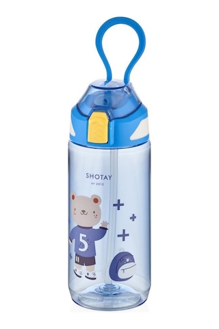 Shotay Çocuk Su Matarası Tritan Mavi 570ml