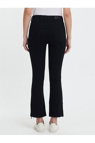 Ltb Lynda X Cropped Flare Kadın Jean Pantolon 010095156215712 - 200 Siyah