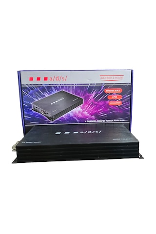 Ads Oto Anfi 3000w 4 Kanal Ads Ad-6000.4
