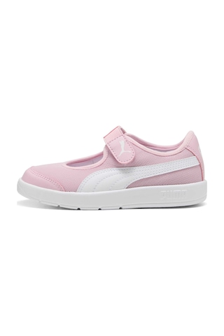 Puma Courtflex V3 Lına Çocuk Ayakkabı 400578 02 Pembe