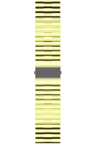 Galaxy Watch 42mm Uyumlu Krd-27 20mm Zore Kordon-sarı
