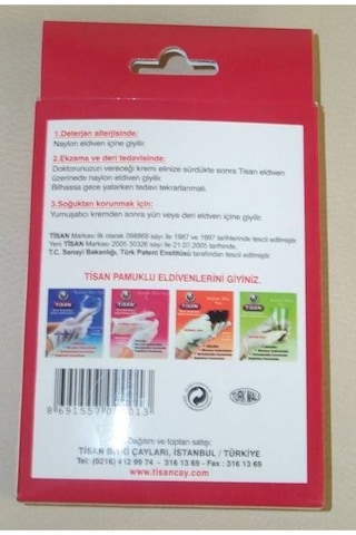Pamuklu Eldiven - Yumuşak Ve Ergonomik