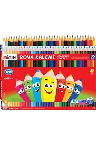 Fatih Kuruboya 36 Renk Tam Boy