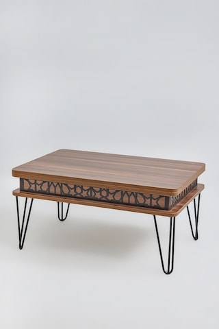 Melek Model Akıllı Sehpa Metal Ayaklı Lüx Model Sehpa