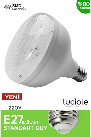 Kristal Torch 30w Yüksek Güçlü Smd Led Ampul - Beyaz Işık - E27 Duy - Enerji Tasarruflu