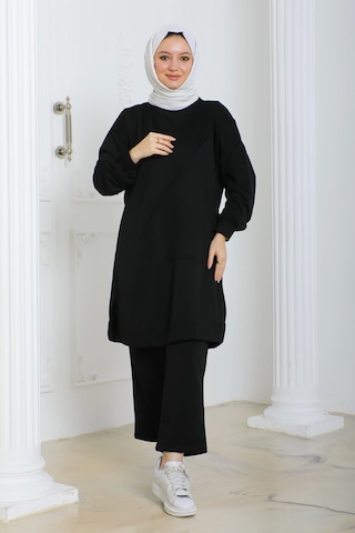 Alt -üst İkili Takım - Siyah Siyah