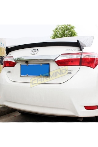 Toyota Corolla Uyumlu Trd Bagaj Üstü Piano Black Spoiler 2013-2018