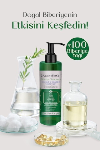 Mecitefendi Dökülme Karşıtı Biberiye Şampuanı 150 ML