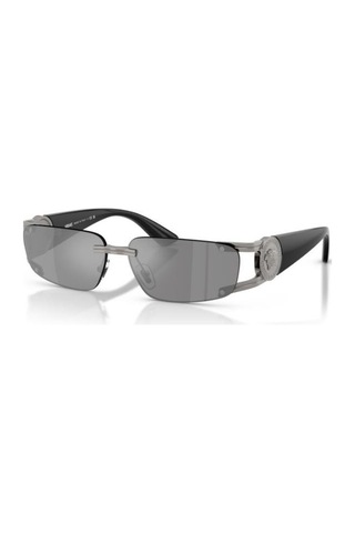 Versace 0ve2291 10006g59 Metal Erkek Güneş Gözlüğü Metalik