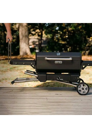 Masterbuilt Portatif Kömürlü Smoker Barbekü Katlanabilir Ayaklı Kömürlü Smoker Mangal