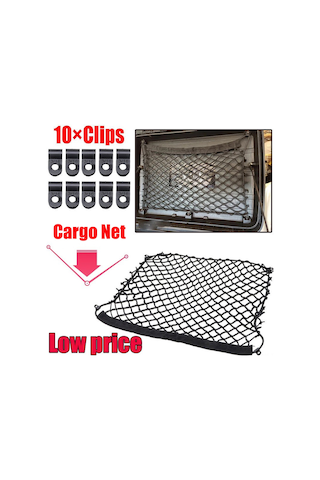 Mufunye F650gs F700gs F750gs F800gs R850gs R1200gs R1250gs İçin Çok Amaçlı Polyester Bagaj Filesi Ve Klips Seti