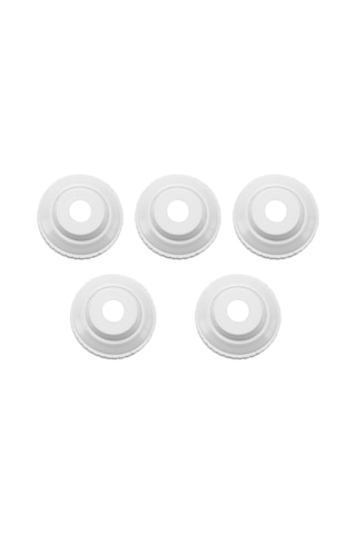 Anjiexun 5 Adet/takım Yüzme Havuzu Havuz Nozulu Nozul Ağızlık Göz Küresi 1,5 İnç Beyaz