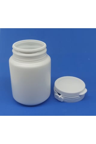 Sakız İlaç Tarım Ecza Tablet Hap Şişesi Kutusu Yırtılıt Kilitli Kapak 100 ML