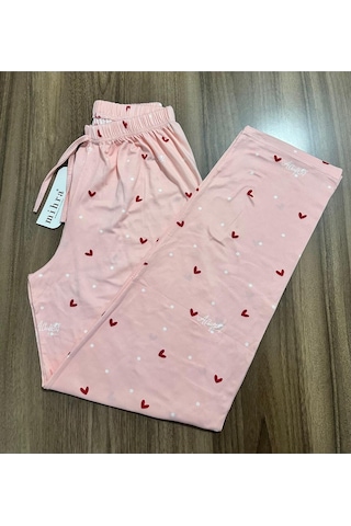 Kadın Soft Alt Pijama Pembe