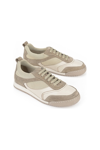 Ziya Kadın Hakiki Deri Günlük Sneaker 1611022z2709 Bej 1611022z2709 340 36