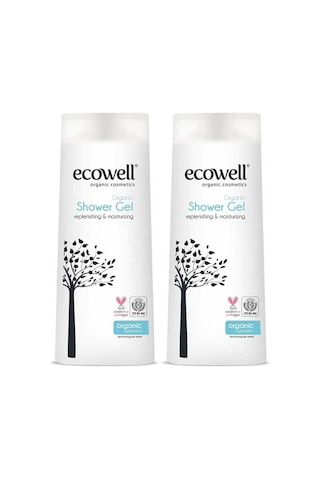 Ecowell Organik Duş Jeli 2 x 300 ML