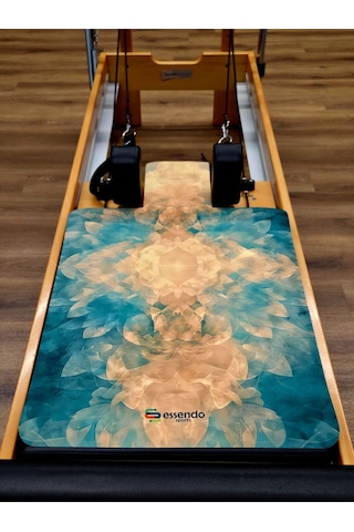 Reformer Pilates Mat ' Kaymaz' -'sage Green' Renkli