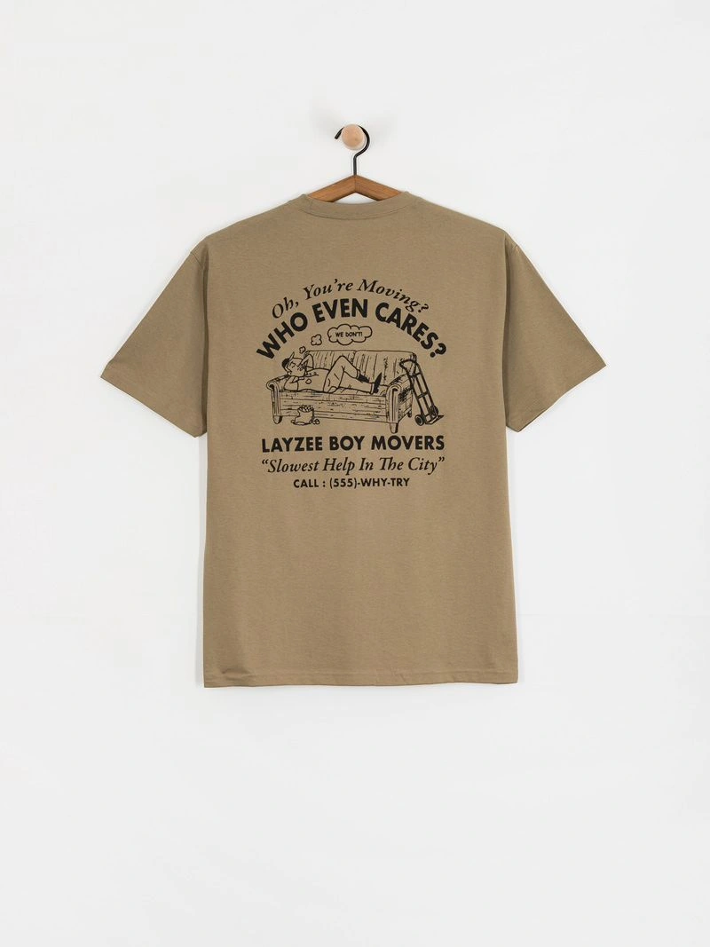 Vans Moving Co Ss Erkek Tişört Vn000pcqemf1 Vn000pcqemf1 Blea Bay Leaf