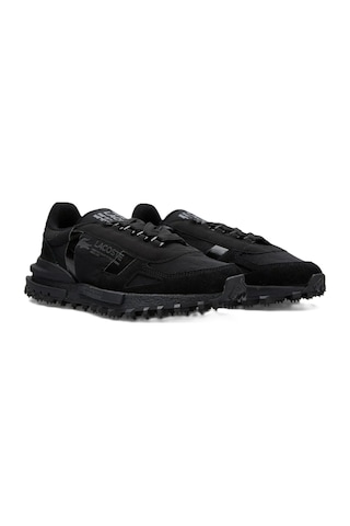 Lacoste Elite Active Leather Mens Sneaker Hakiki Deri Erkek Günlük Spor Ayakkabı Siyah
