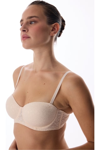 Penti Bej Bloom Lace Dantel Sütyen