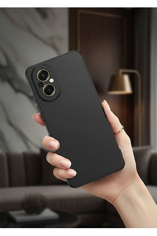 Realme 12 Lite Uyumlu İçi Kadife Kamera Korumalı Renkli Silikon Kılıf