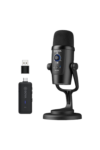 Boya BY-PM500W Kablolu - Kablosuz USB Condenser Mikrofon