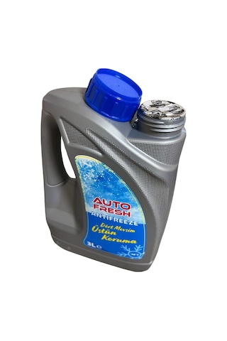 Autofresh Antifriz Mavi 3 Litre -37 Derece 3 Lt 4 Mevsim Korozyon Önleyici