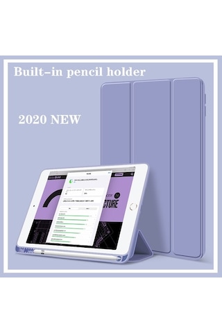 Apple Uyumlu iPad Air 3 10.5 Kılıf Kalem Bölmeli Smart Case A2152 A2123