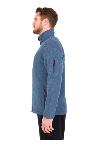 BLACKSPADE Önden Fermuarlı Polar Mont Mavi XL