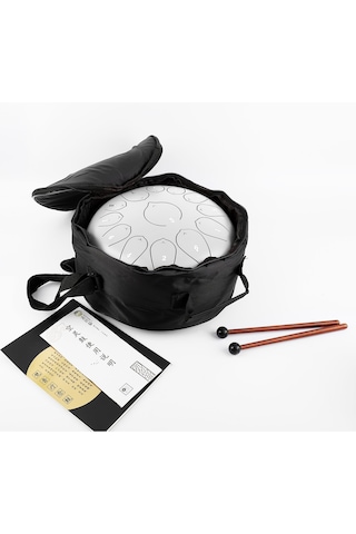 Jwin JTN-1213 12 inç 13 Ses Ton Çelik Handpan Tongue Dil Davulu-B