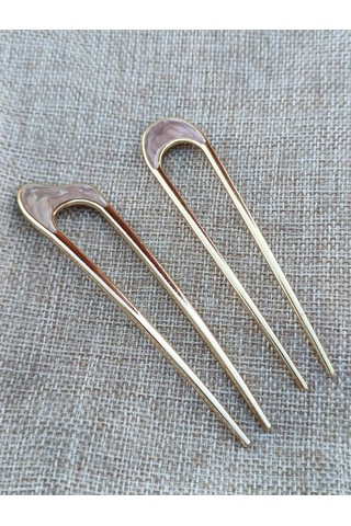 Villovatik Saç İçin İki Adet Topuz Eğesi Seti 176955702 Beyaz